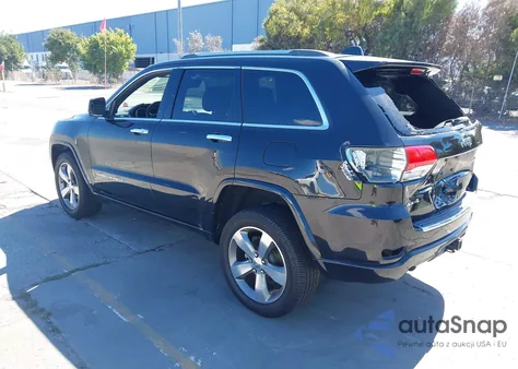 2014 Jeep Grand Cherokee Overland z USA, uszkodzony, nr VIN 1C4RJFCG4EC361981